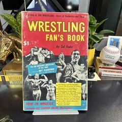 Sid Feder Wrestling Book Softcover Key Publishing Co. Vintage copyright 1952