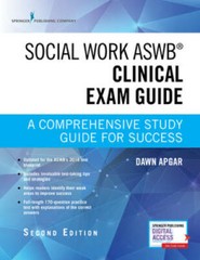 Social Work ASWB Clinical Exam Guide, Second Edition: A Comprehensive Stu – GOOD