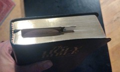 The Holy Bible Prophecy Study Edition. Nelson. 2008. Genuine Leather (8.5″ x 6″)