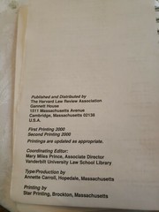 The Bluebook: A Uniform System of Citation 17th Ed. Harvard Law Review. Like new