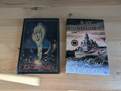 Ray Bradbury Martian 451 Man Wicked Dust Returned 5 2001 HC Book Month Lot BCE