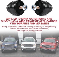 Suspension Bump Stop Black Universal Bump Stops Kit for Cars, Trucks and Off-…
