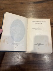Reminiscences Of The Civil War by Gordon, General John B. 1904 edition NY