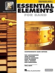 Essential Elements for Band – Book 1 with EEi: Percussion/Keyboard Percus – GOOD