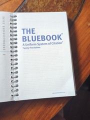 Bluebook: A Uniform System of Citation Spiral by Harvard Law Review