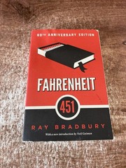 Fahrenheit 451 by Ray Bradbury Paperback Fiction Novel 60th Anniversary Edition