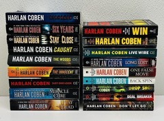 18 HARLAN COBEN Books lot~Netflix Series Stranger~Stay Close~Woods~FREE SHIPPING