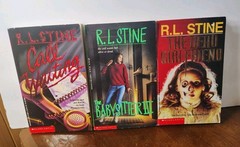 R.L. STINE LOT OF 15 BOOKS YOUNG ADULT HORROR THE BABY-SITTER HALLOWEEN NIGHT