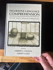 Figurative Language Comprehension : Social and Cultural Influences, Hardcover…