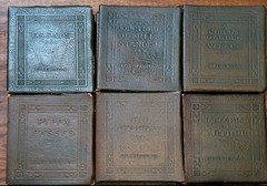 100 yr Old Antique Little Leather Library Books 1920’s Redcroft Pick Your Title