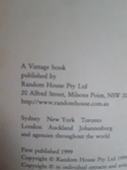 The Vintage Quarterly Number two / Winter 1999 Paperback Book
