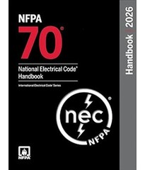 NEC Handbook 2026 NFPA 70 National Electrical Code Hardcover Premium Quality