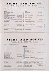 Sight and Sound 1952 full year x4 Streetcar Clair Cocteau horror Dietrich +++