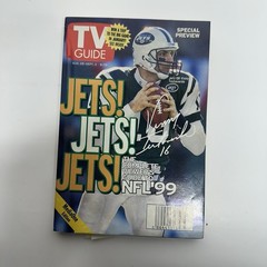 1999 TV Guide Jets Cover Vinny Testaverde NFL Preview Aug 28-Sept 3