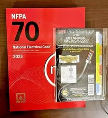NFPA 70, National Electrical Code, 2023 Edition Paperback + BBI Tab USA Stock…
