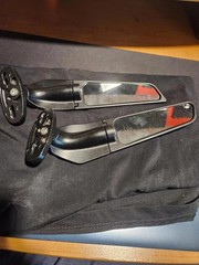 Motorcycle Mirrors Rearview Stealth Mirrors for 2025 Ninja 500 400 650 30