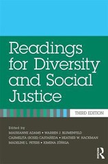 Readings for Diversity and Social Justice by Adams, Maurianne