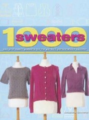 1000 Sweaters – Spiral-bound By Crowfoot, Jane – GOOD