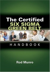 The Certified Six Sigma Green Belt Handbook Hardcover Roderick A.