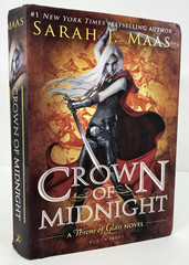 Crown Of Midnight Hardcover First Edition Eighth Printing Sarah J. Maas 2013