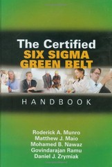 The Certified Six Sigma Green Belt Handbook by Munro