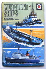 Ladybird Book – Merchant Ships – Recognition 584 -1st Edition- VGC +FREE COVER+