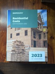 Residential Costs with RSMeans Data : 2023 by Gordian