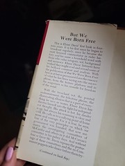 DAVIS, ELMER HOLMES (1890-1958) But We Were Born Free 1954 First Edition Hardcov
