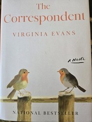 SIGNED The Correspondent by Virginia Evans, 2025, Hardcover, Dust Jacket