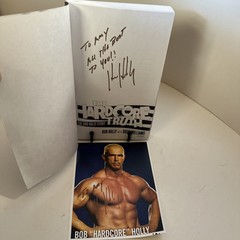 The Hardcore Truth: The Bob Holly Story Signed W/ Signed Photo Pro Wrestling WWE
