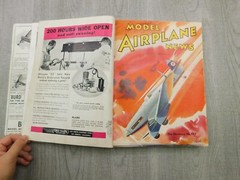 MODEL AIRPLANE NEWS FEB JUN JUL AUG 1939 Planes WII Boeing Vintage Magazine Lot