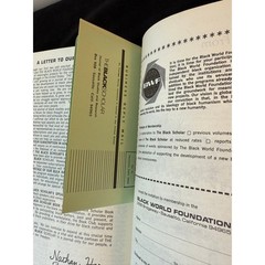 The Black Scholar Journal – Black Prisoner (II) Oct 1972 – Rev Calvin Morris