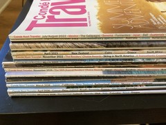 14 Lot Conde Nast Traveler World Travel Magazine From 2022-2023 and 2025-2026
