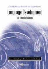 Language Development : The Essential Readings Paperback