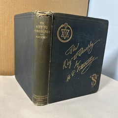 The Key To Theosophy by HP Blavatsky 1889 First Edition RARE Book Occult