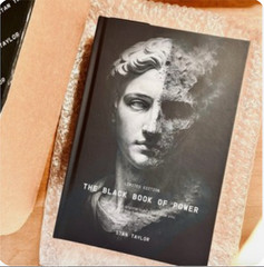 The Black Book of Power by Stan Taylor Hardcover Limited Edition w/ Black Journa
