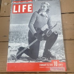 Life Magazine:  Random Lot of 7 Magazines from 30-40-1950s Sale!