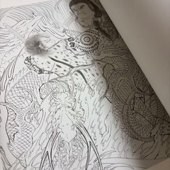 Horiyoshi III Genyo Musha Tattoo Design Art Book Japanese Irezumi 10×7.5×0.6in