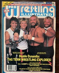 PRO WRESTLING ILLUSTRATED MAY 1985 RICKY MORTON FABULOUS ONES ROAD WARRIORS