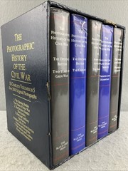 THE PHOTOGRAPHIC HISTORY OF THE CIVIL WAR 10 Vols in 5 Set Blue & Grey Press