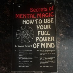 Vernon Howard Secrets of Mental Magic Personal Growth Self Help New Age Book