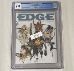 Edge #411 (Jul 2025) • CGC 9.8 gaming magazine • Death Stranding 2: On the Beach