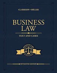 Business Law: Text and Cases (MindTap – Hardcover, by Clarkson Kenneth W. – Good