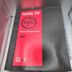 NFPA 70, NEC 2017 Edition Paperback Tabbed and highlighted