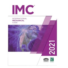 2021 IMC – 2021 International Mechanical Code – Paperback Free Shipping