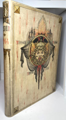 1914 WWI L’Illustration Painted Vellum Anti-German Propaganda Binding