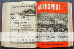 AUTOSPORT Jul to Dec 1952 BOUND Vol V 5 Motor Magazines Bound Le Mans