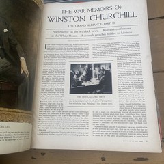 Life Magazine:  Random Lot of 7 Magazines from 30-40-1950s Sale!