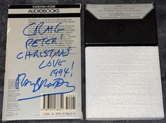SIGNED Ray Bradbury: The Toynbee Convector Cassette Book & 1994 Christmas Letter