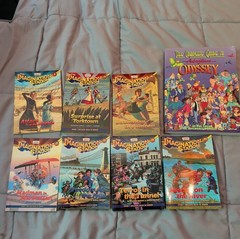 7 THE IMAGINATION STATION books by Adventures in Odyssey Lot 2, 15, 16,21-24